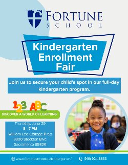 Kindergarten Enrollment Fair